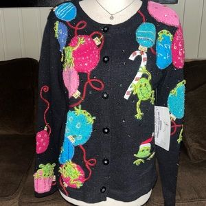 Design Options • Small • Cardigan • Sweater • Frogs & Christmas Design • New